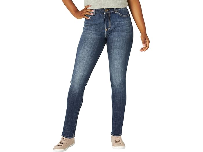 リー ジーンズ レディース (取寄) リー レディース レジェンダリー スリム フィット スキニー ジーンズ Lee women Lee Legendary Slim Fit Skinny Jeans Lagoon Blue