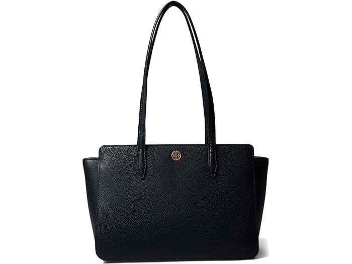 () g[o[` fB[X r\ yuh X[ g[g Tory Burch women Tory Burch Robinson Pebbled Small Tote Black