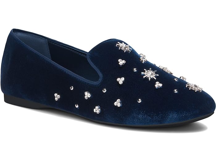 () o[fB[Y fB[X X^[O NX^ tbc Birdies women Birdies Starling Crystal Flat Royal Blue Velvet Crystal