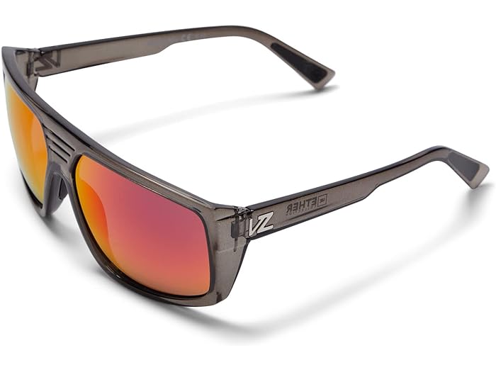 () ܥ󥸥åѡ  åĥ VonZipper men VonZipper Quazzi Grey Satin/Black/Fire Chrome Lense