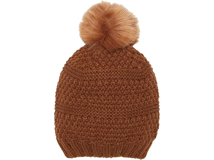 () TfBGSnbg fB[X jbg r[j[ W  tH[ t@[ | San Diego Hat Company women San Diego Hat Company Knit Beanie w  Faux Fur Pom Brown