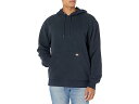 (取寄) ディッキーズ メンズ ミッドウエイト プルオーバー フリース パーカー リラックスド-フィット Dickies men Dickies Midweight Pullover Fleece Hoodie Relaxed Dark Navy