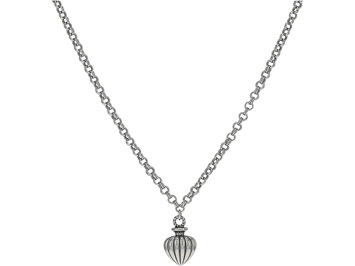 (取寄) ブライトン レディース アンフォラ ピティート ネックレス Brighton women Brighton Amphora Petite Necklace Silver