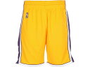 (取寄) ミッチェル & ネス メンズ オーセンティック ショーツ - ロス エンゼルス レイカーズ 09 Mitchell & Ness men Mitchell & Ness Authentic Shorts - Los Angeles Lakers '09 Light Gold