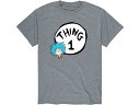 (取寄) インスタント メッセージ メンズ ドクター スース シング ワン Tシャツ Instant Message men Instant Message Dr. Seuss Thing One Tee Grey