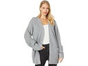 (取寄) スリー ドッツ レディース シェルパ カーディガン Three Dots women Three Dots Sherpa Cardigan Heather Charcoal