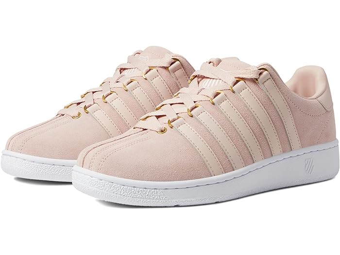 (取寄) ケースイス レディース クラシック VN スエード K-Swiss women K-Swiss Classic VN Suede Peach/Whip/White