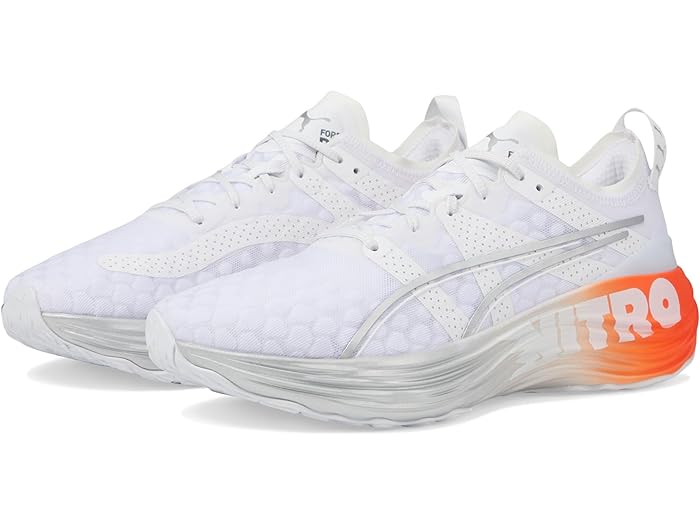 取寄 プーマ メンズ フォーエバーラン ニトロ シルバー PUMA men PUMA Foreverrun Nitro Silver PUMA White/PUMA Silver/Cherry Tomato