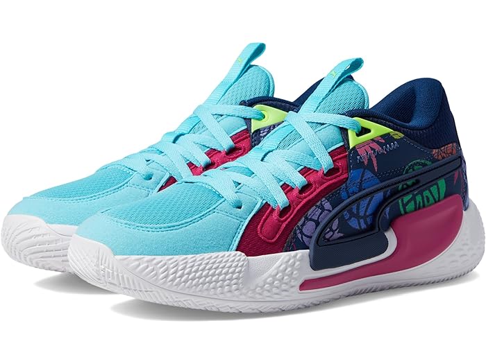 取寄 プーマ メンズ コート ライダー カオス フレッシュ PUMA men PUMA Court Rider Chaos Fresh Persian Blue/Pinktastic/Strawberry Burst/Pro Green/Team Aqua