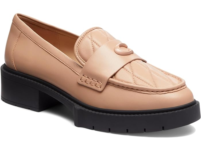 (取寄) コーチ レディース レア ローファー COACH women COACH Leah Loafer Buff