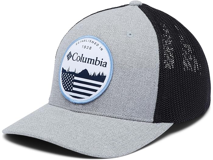 () ӥ å ܡ륭å Columbia Mesh Ballcap Columbia Grey Heather/Bl...
