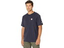 (取寄) カーハート メンズ フレームレジスタント フォース ショート スリーブ T-シャツ Carhartt men Carhartt Flame-Resistant Force Short Sleeve T-Shirt Dark Navy