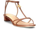 () [ t[ fB[X t@ T_ LAUREN Ralph Lauren women LAUREN Ralph Lauren Fallon Sandal Deep Saddle Tan