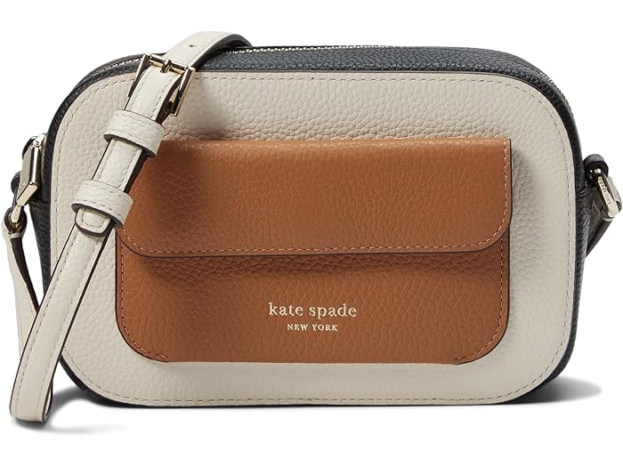 () PCgXy[h fB[X A@ J[ubN yuh U[ NX{fB Kate Spade New York women Kate Spade New York Ava Colorblocked Pebbled Leather Crossbody Parchment Multi