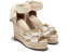 (取寄) コールハーン レディース クラウドフィール ハンプトン サンダル Cole Haan women Cole Haan Cloudfeel Hampton Sandals Soft Gold Leather/Natural Canvas