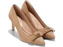 コールハーン (取寄) コールハーン レディース ボウ パンプス Cole Haan women Cole Haan Bellport Bow Pumps Blush Tan Suede