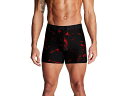 (取寄) アンダーアーマー メンズ パフォーマンス テック プリント 6 ボクサー ブリーフ Under Armour men Under Armour Performance Tech Print 6" Boxer Briefs Black/Red