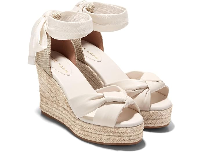 (取寄) コールハーン レディース クラウドフィール ハンプトン サンダル Cole Haan women Cole Haan Cloudfeel Hampton Sandals Ivory Leather/Natural Canavs