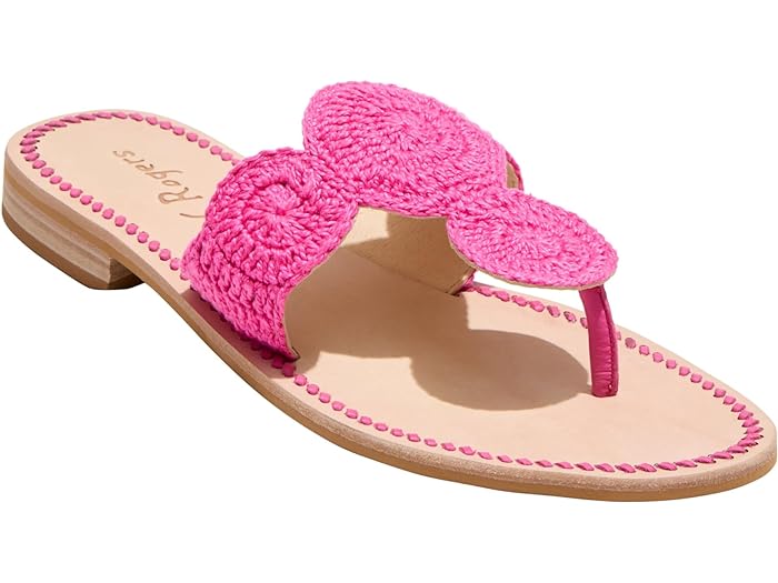 (取寄) ジャック ロジャース レディース ジャックス クローシェ サンダル Jack Rogers women Jack Rogers Jacks Crochet Sandals Fuchsia