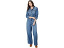 () ChEF fB[X fj Ch-bO Jo[I[ WvX[c C o[ EHbV Madewell women Madewell Denim Wide-Leg Coverall Jumpsuit in Byrne Wash Byrne Wash