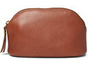 () ChEF fB[X U U[ CNAbv |[` Madewell women Madewell The Leather Makeup Pouch English Saddle