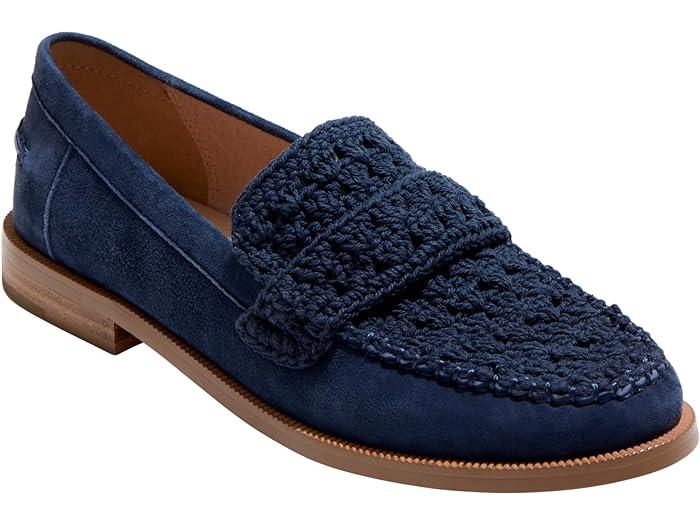 () WbN W[X fB[X f[ [t@[ - Jack Rogers women Jack Rogers Dale Loafer - Crochet/Suede Midnight