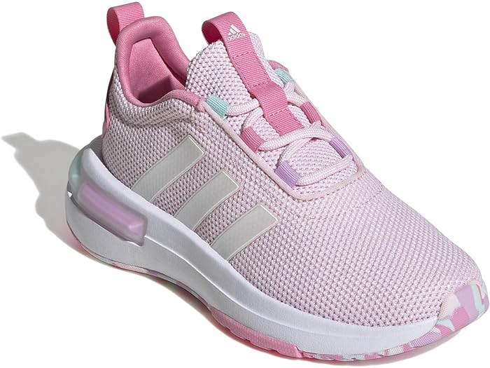 楽天スウィートラグ（取寄） アディダス キッズ ガールズ レーザー TR23 スニーカー （リトル キッド/ビッグ キッド） adidas Kids girls adidas Kids adidas Kids Racer TR23 Sneaker （Little Kid/Big Kid） Clear Pink/Zero Metallic/Bliss Pink