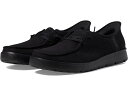 (取寄) スケッチャーズ スニーカー レディース ベニス - コースタル グルーブ ハンズフリー スリップインズ SKECHERS women Venice - Coastal Groove Hands Free Slip-Ins Black/Black