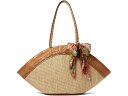 () pgVA ibV fB[X g[v h[ g[g EBY XJ[t Patricia Nash women Patricia Nash Trope Dome Tote with Scarf Naturale