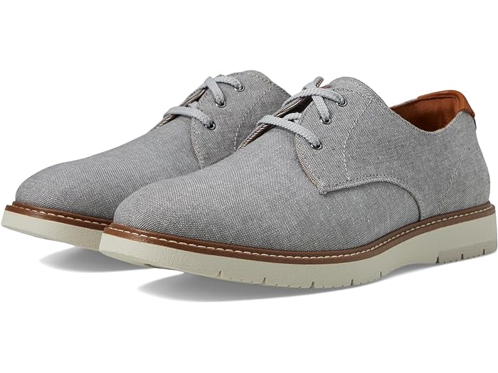 フローシャイム ビジネスシューズ メンズ (取寄) フローシャイム メンズ ヴィーブ キャンバス プレーン トゥ オックスフォード Florsheim men Florsheim Vibe Canvas Plain Toe Oxford Gray