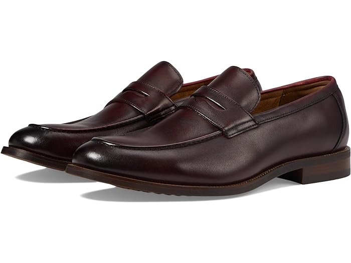 フローシャイム ビジネスシューズ メンズ (取寄) フローシャイム メンズ ルッチ モック トゥ ペニー ローファー Florsheim men Florsheim Rucci Moc Toe Penny Loafer Burgundy