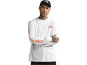 () m[XtFCX Y X[u qbg OtBbN TVc The North Face men The North Face Long Sleeve Sleeve Hit Graphic Tee TNF White/Vivid Flame
