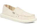 (取寄) サヌーク レディース ドンナ ヘンプ Sanuk women Donna Hemp White