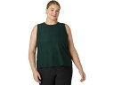 () rhK fB[X vX TCY tFU[EFCg oX ^N Beyond Yoga women Beyond Yoga Plus Size Featherweight Rebalance Tank Midnight Green Heather