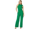 (取寄) ヴィンスカムート レディース シグニチャー クレープ ジャンプスーツ Vince Camuto women Vince Camuto Signature Crepe Jumpsuit Kelly Green