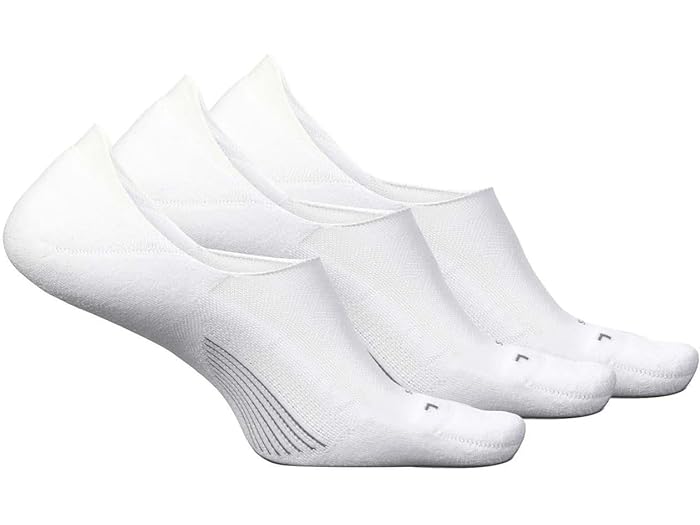 () ե㡼 ꡼ ӥ֥ 饤 å 3-ڥ ѥå Feetures Feetures Elite Invisible Light Cushion 3-Pair Pack White