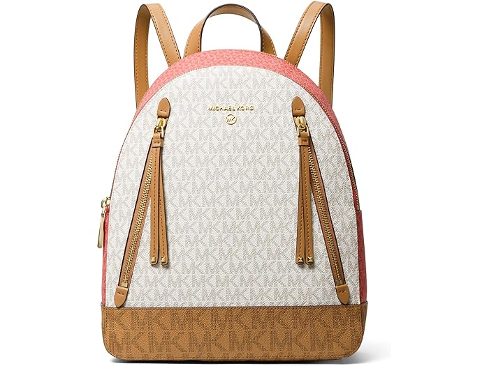 () }CPR[X fB[X ~fBA obNpbN MICHAEL Michael Kors women MICHAEL Michael Kors Medium Backpack Spiced Coral Multi 1