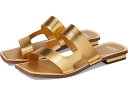 () tR Tg fB[X G~[ I[v gD tbc T_ Franco Sarto women Franco Sarto Emily Open Toe Flat Sandal Gold