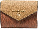 () }CPR[X fB[X WFbg Zbg `[ ~fBA Gx[v gtH[h MICHAEL Michael Kors women MICHAEL Michael Kors Jet Set Charm Medium Envelope Trifold Pale Peanut/Luggage