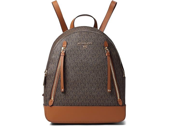 () }CPR[X fB[X ubN ~fBA obNpbN MICHAEL Michael Kors women MICHAEL Michael Kors Brooklyn Medium Backpack Brown/Acorn