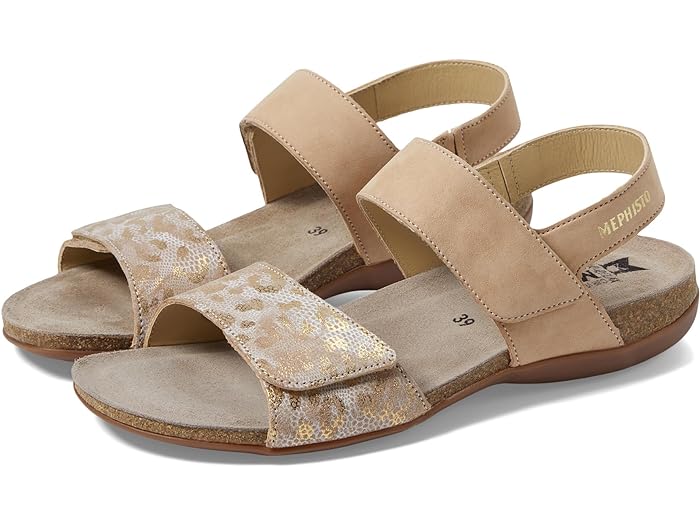 () ե ǥ  Mephisto women Agave Sand Velcalf