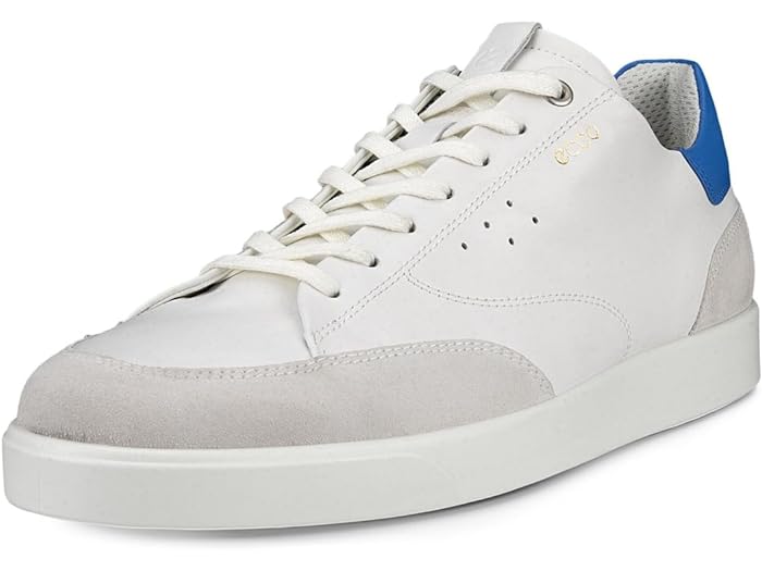 ()   ȥ꡼ 饤  ˡ ECCO men ECCO Street Lite Court Sneaker Shadow White/White/Regatta