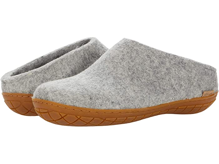 () 졼å  åݥ С ȥ Glerups Wool Slip-On Rubber Outsole G...