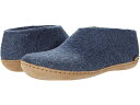(取寄) グレーラップ ウール シューズ レザー アウトソール Glerups Wool Shoe Leather Outsole Denim