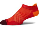 (取寄) ダーンタフバーモント メンズ ラン ノー ショー タブ ウルトラ-ライトウエイト Darn Tough Vermont men Run No Show Tab Ultra-Lightweight Race Red