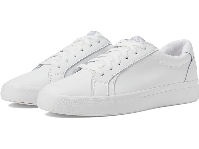 (取寄) ケッズ レディース パシュート レース アップ Keds women Keds Pursuit Lace Up White Leather 1