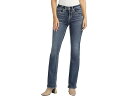 (取寄) シルバー ジーンズ レディース スキ ミッド ライズ カーヴィー フィット ブーツカット ジーンズ Silver Jeans Co. women Silver..