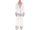 () obWF[~VJ fB[X { H[W {[_[ vg Lm Badgley Mischka women Badgley Mischka Bon Voyage Boarder Print Kimono Ivory Multi