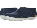 (取寄) グレーラップ ウール シューズ ラバー アウトソール Glerups Wool Shoe Rubber Outsole Denim/Grey Rubber