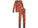 () nbgC LbY {[CY A fBmX Rbg pW} Zbg (gh[/g LbY/rbO LbY) Hatley Kids boys Hatley Kids Real Dinos Cotton Pajama Set (Toddler/Little Kids/Big Kids) Red